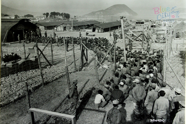 포로수용소 현장(고현동 서문마을에 설치된 포로수용소)