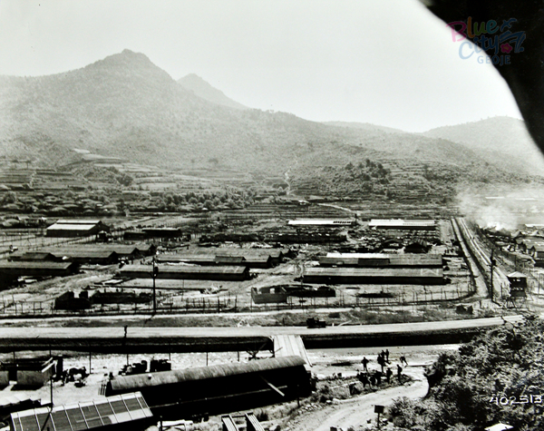 포로수용소 현장(국사봉 자락 아래 펼쳐진 포로수용소)