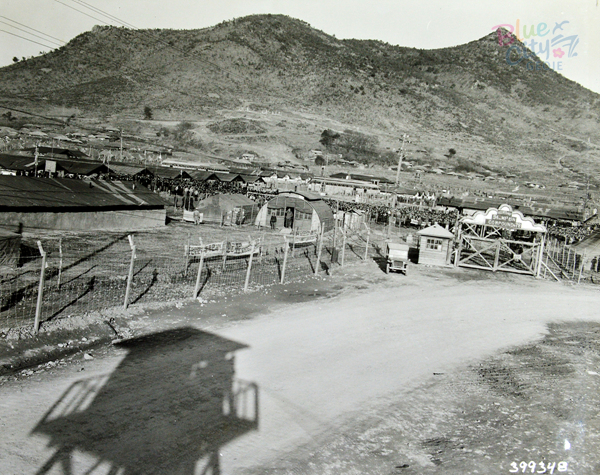 포로수용소 현장(수양마을 앞에 있던 포로수용소) 이미지